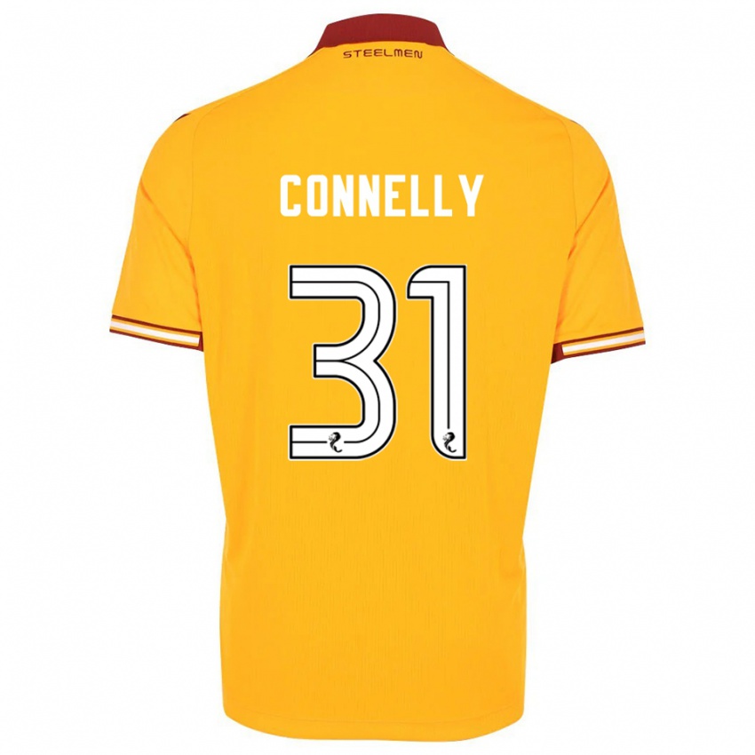 נשים מת׳יו קונלי #31 צהוב בורדו ג'רזי ביתית 2025/26 חולצה קצרה