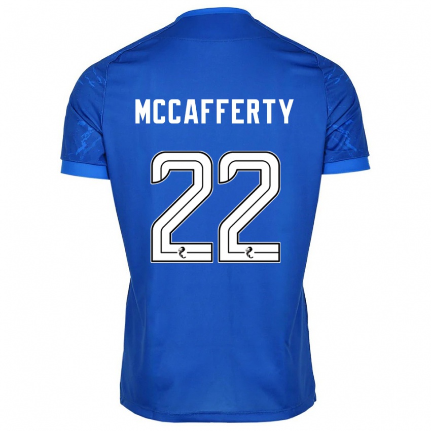 נשים אירלנד מקאפרטי #22 כחול לבן ג'רזי ביתית 2025/26 חולצה קצרה