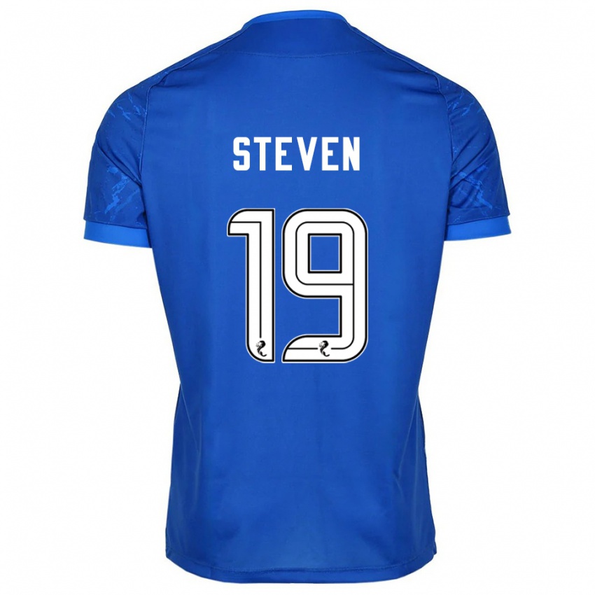 נשים טיילור סטיבן #19 כחול לבן ג'רזי ביתית 2025/26 חולצה קצרה