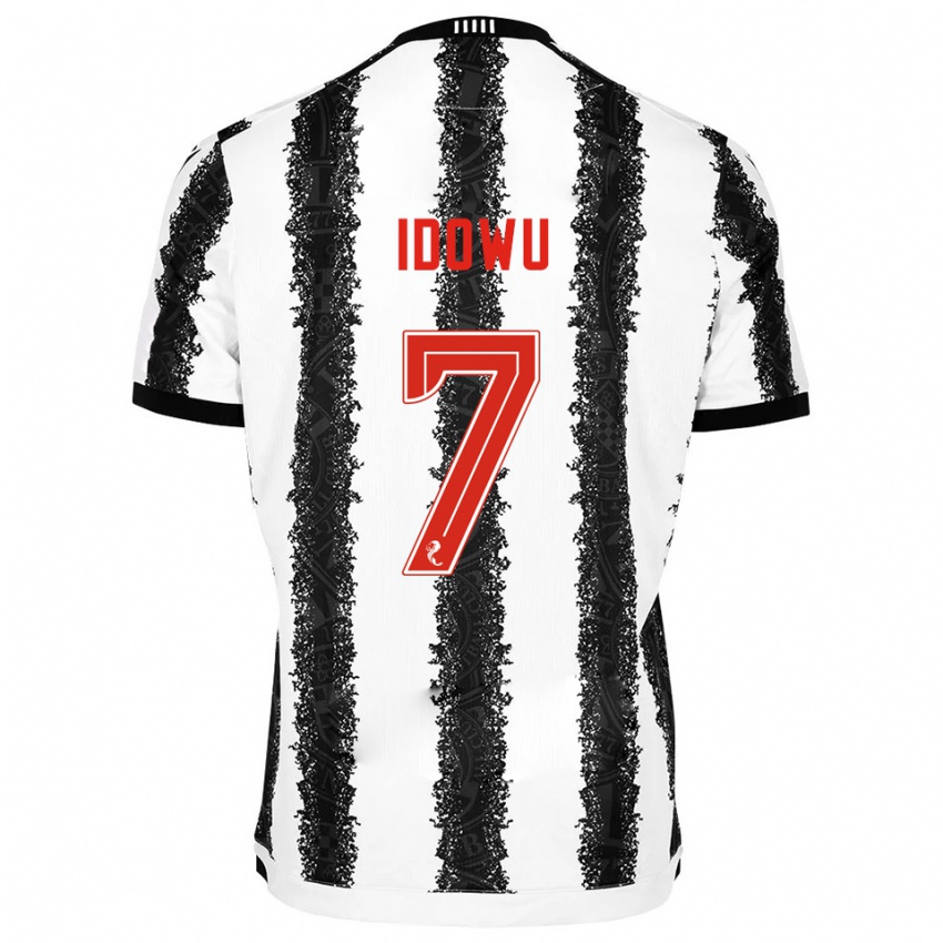 נשים רולנד אידווו #7 לבן שחור ג'רזי ביתית 2025/26 חולצה קצרה