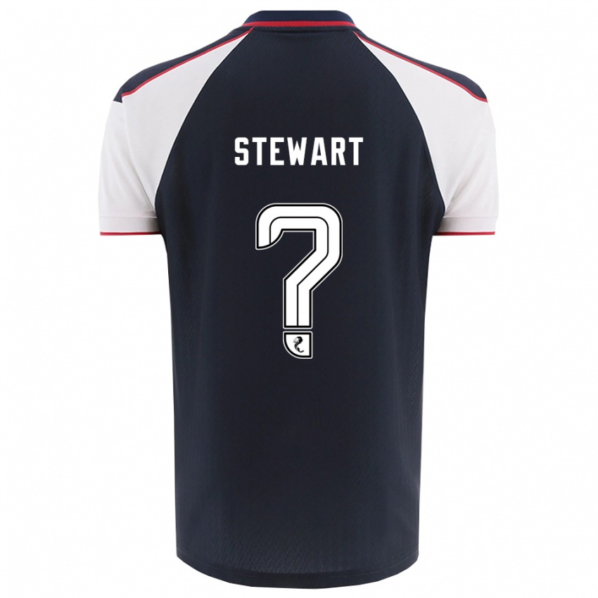 נשים Ella Stewart #0 כחול נייבי לבן ג'רזי ביתית 2025/26 חולצה קצרה