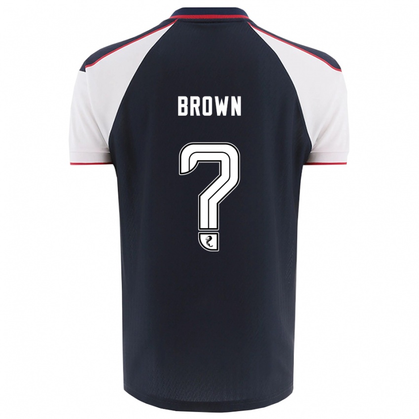 נשים Natalie Brown #0 כחול נייבי לבן ג'רזי ביתית 2025/26 חולצה קצרה
