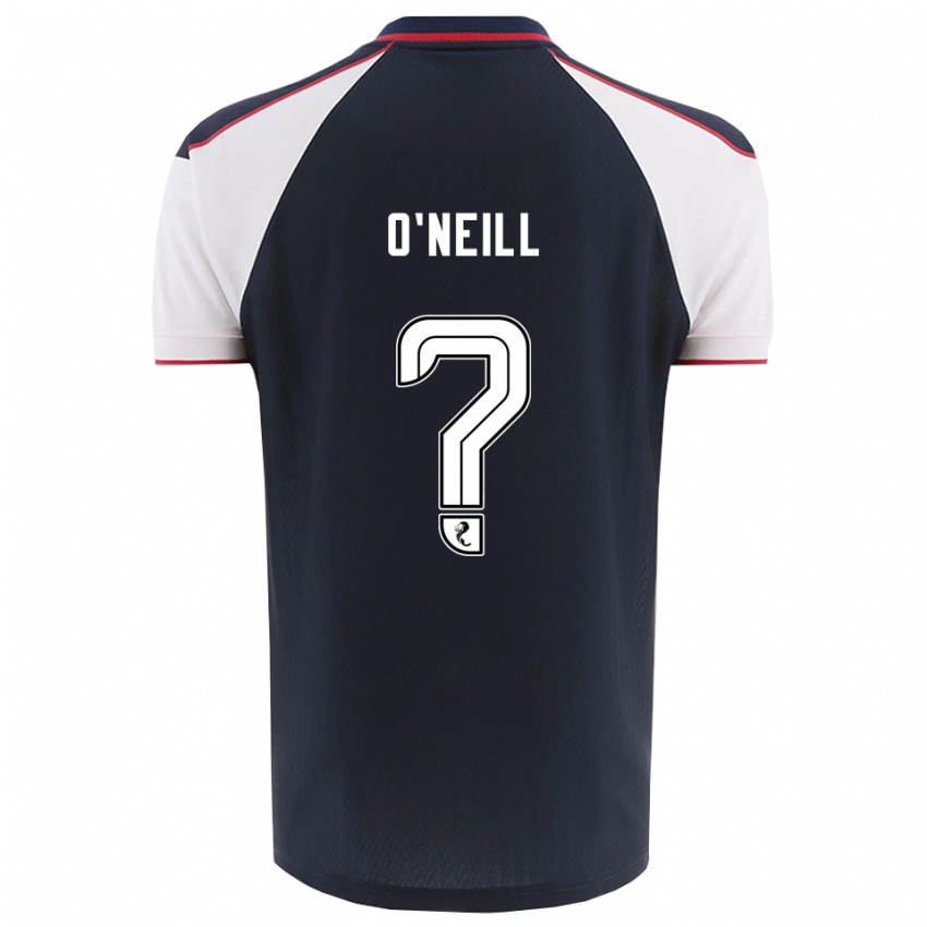 נשים Robyn O'neill #0 כחול נייבי לבן ג'רזי ביתית 2025/26 חולצה קצרה