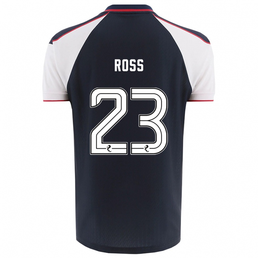 נשים Ethan Ross #23 כחול נייבי לבן ג'רזי ביתית 2025/26 חולצה קצרה