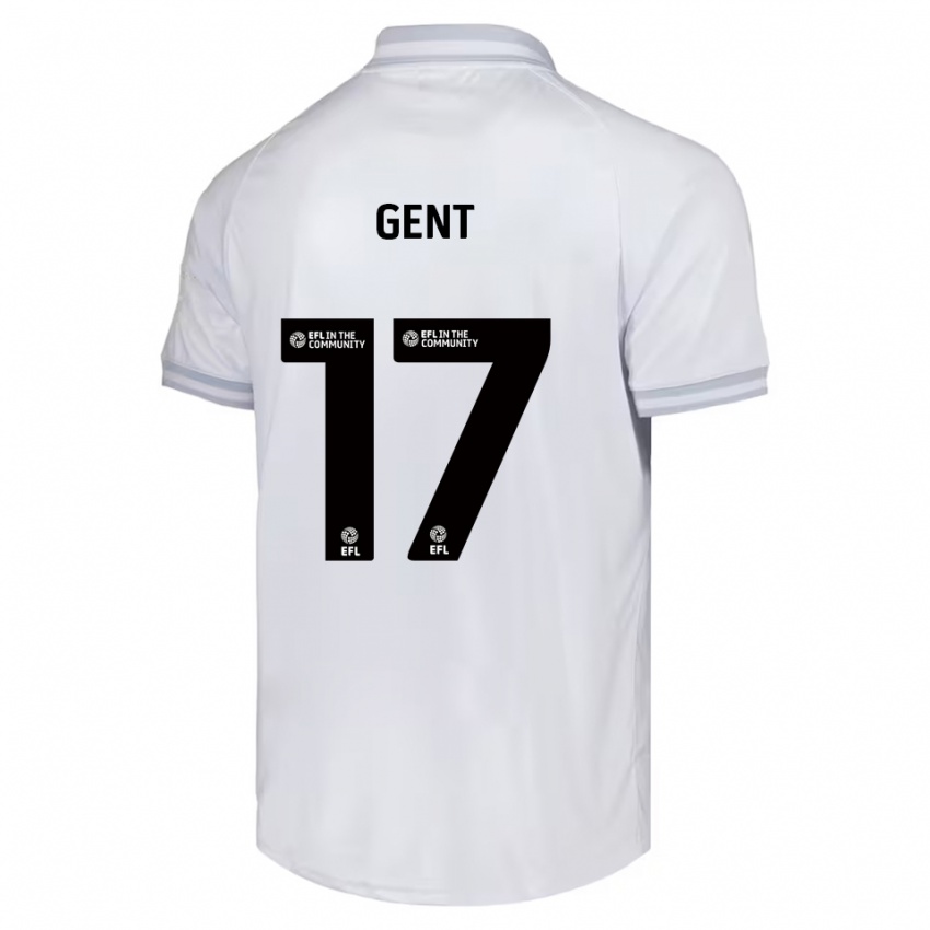 נשים ג'ורג'י ג'נט #17 לבן אפור שחור הרחק ג'רזי 2025/26 חולצה קצרה