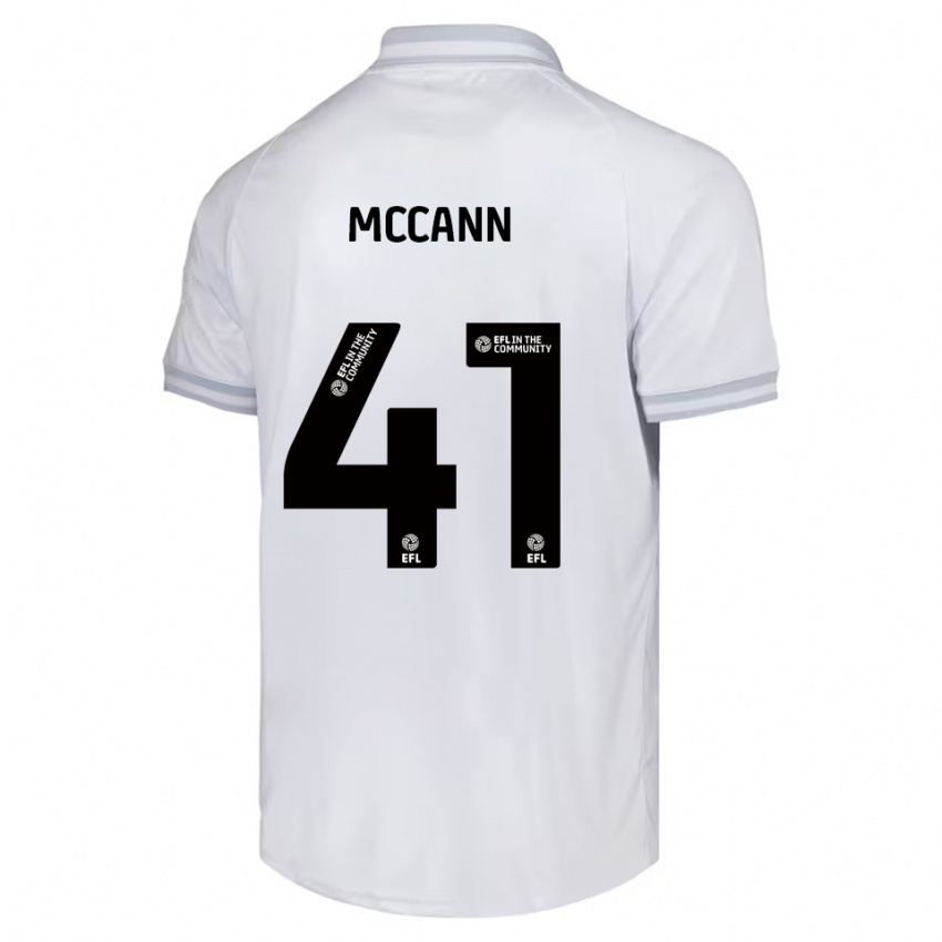 נשים ביילי מק׳קאן #41 לבן אפור שחור הרחק ג'רזי 2025/26 חולצה קצרה