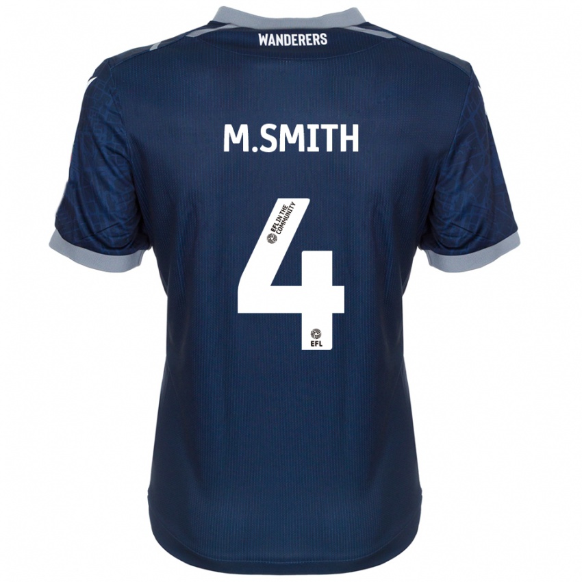 נשים Millicent Smith #4 כחול נייבי אפור הרחק ג'רזי 2025/26 חולצה קצרה