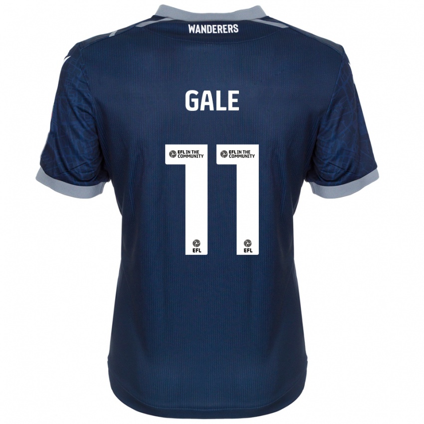 נשים Thierry Gale #11 כחול נייבי אפור הרחק ג'רזי 2025/26 חולצה קצרה