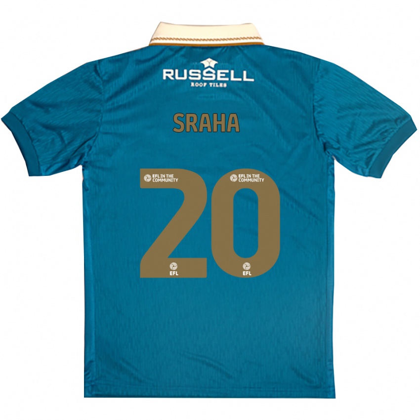 נשים ג'ייסון סראה #20 תכלת לבן הרחק ג'רזי 2025/26 חולצה קצרה