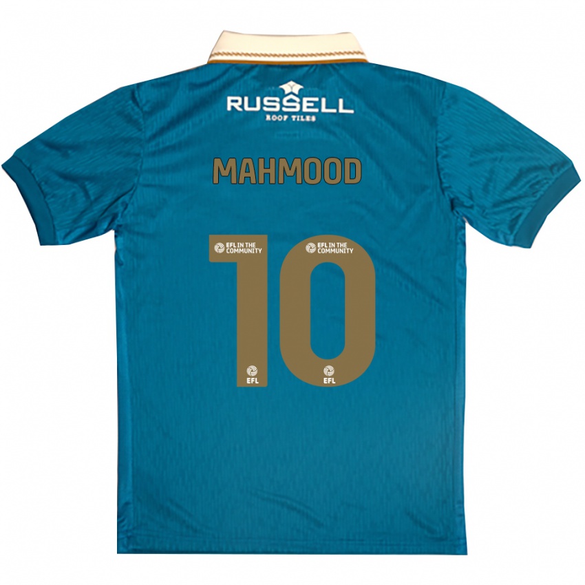 נשים Hajrah Mahmood #10 תכלת לבן הרחק ג'רזי 2025/26 חולצה קצרה