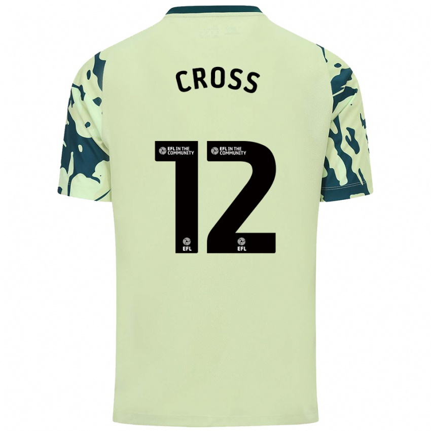 נשים אלכס קרוס #12 ירוק כהה הרחק ג'רזי 2025/26 חולצה קצרה
