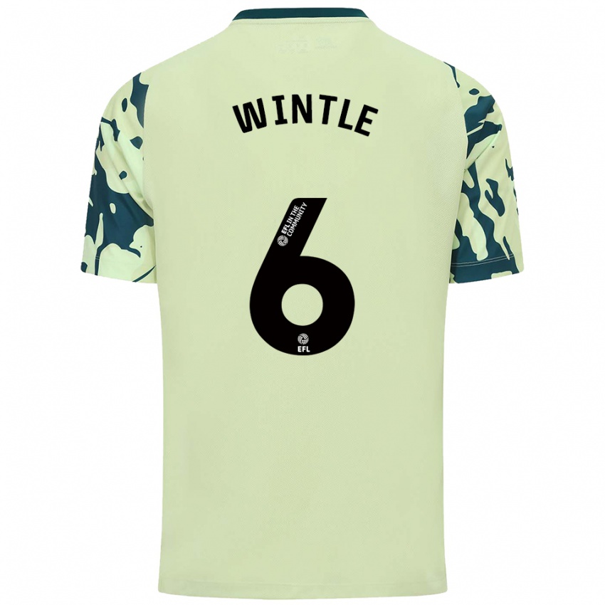 נשים ראיין וינטל #6 ירוק כהה הרחק ג'רזי 2025/26 חולצה קצרה