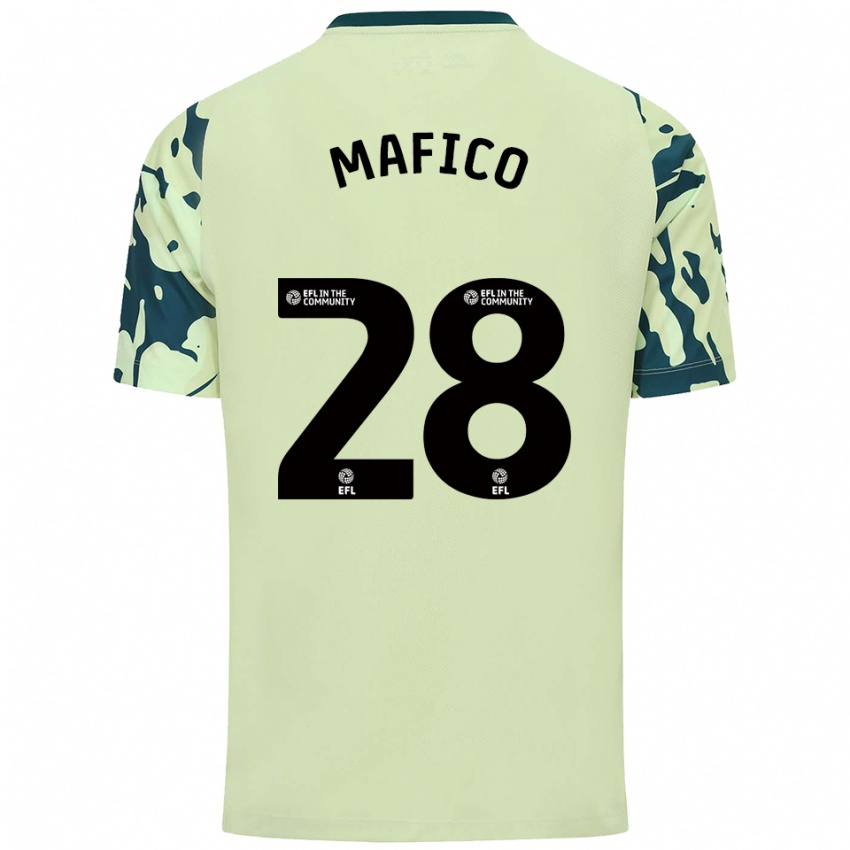 נשים דקראי מאפיקו #28 ירוק כהה הרחק ג'רזי 2025/26 חולצה קצרה