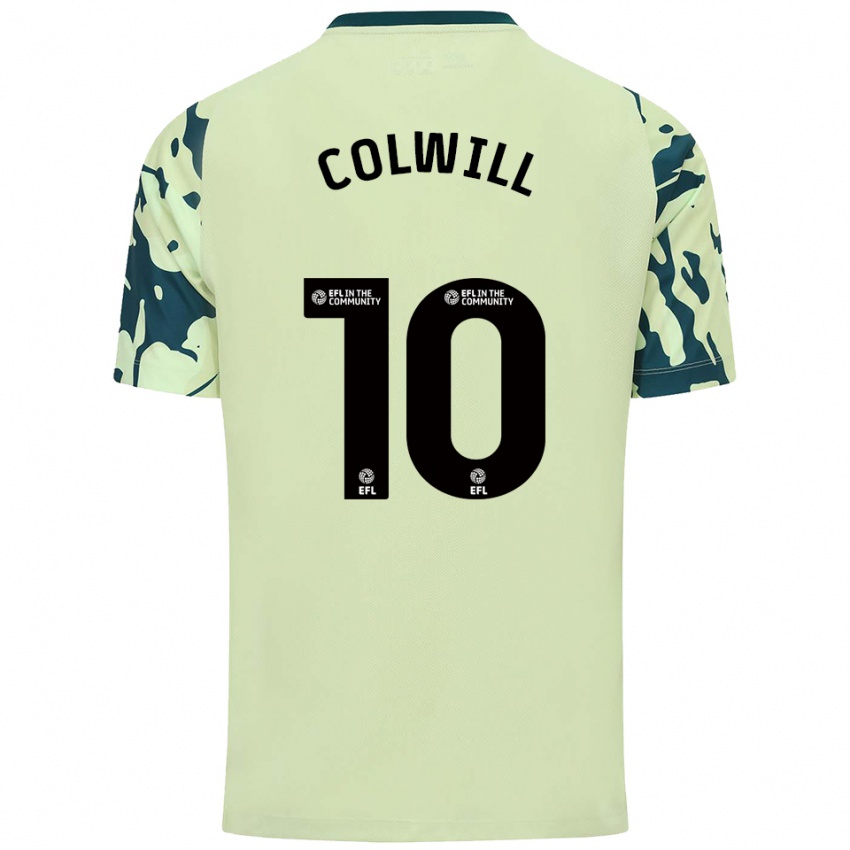 נשים רובין קולוויל #10 ירוק כהה הרחק ג'רזי 2025/26 חולצה קצרה