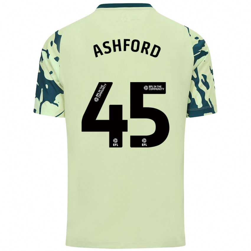 נשים צ׳יאן אשפורד #45 ירוק כהה הרחק ג'רזי 2025/26 חולצה קצרה