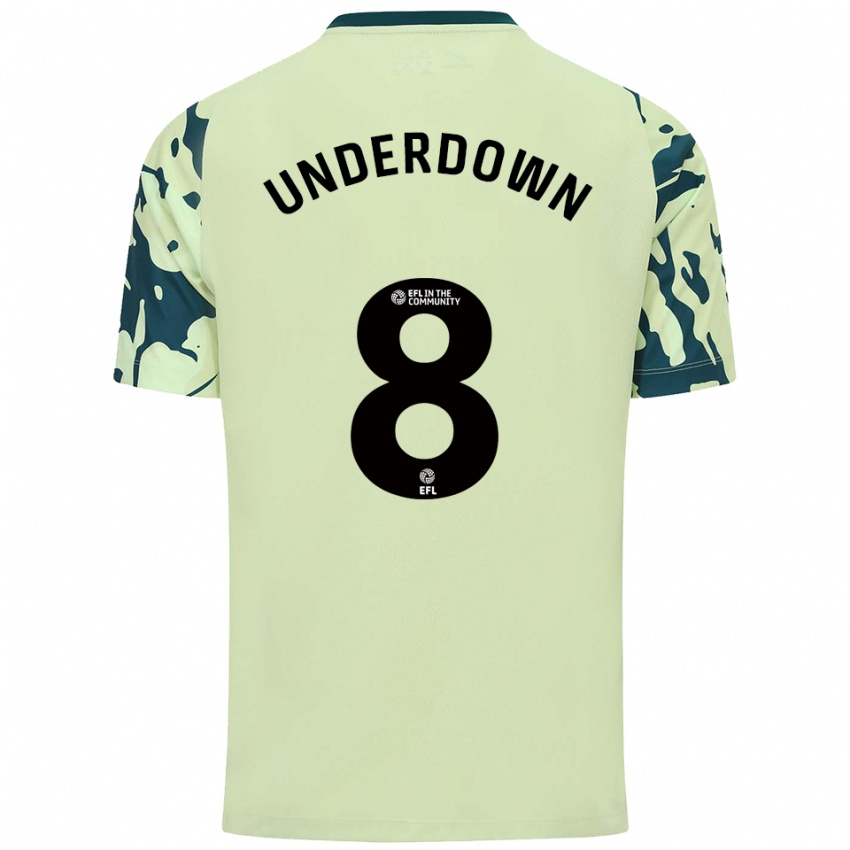 נשים קנישה-מיי אונדרדון #8 ירוק כהה הרחק ג'רזי 2025/26 חולצה קצרה