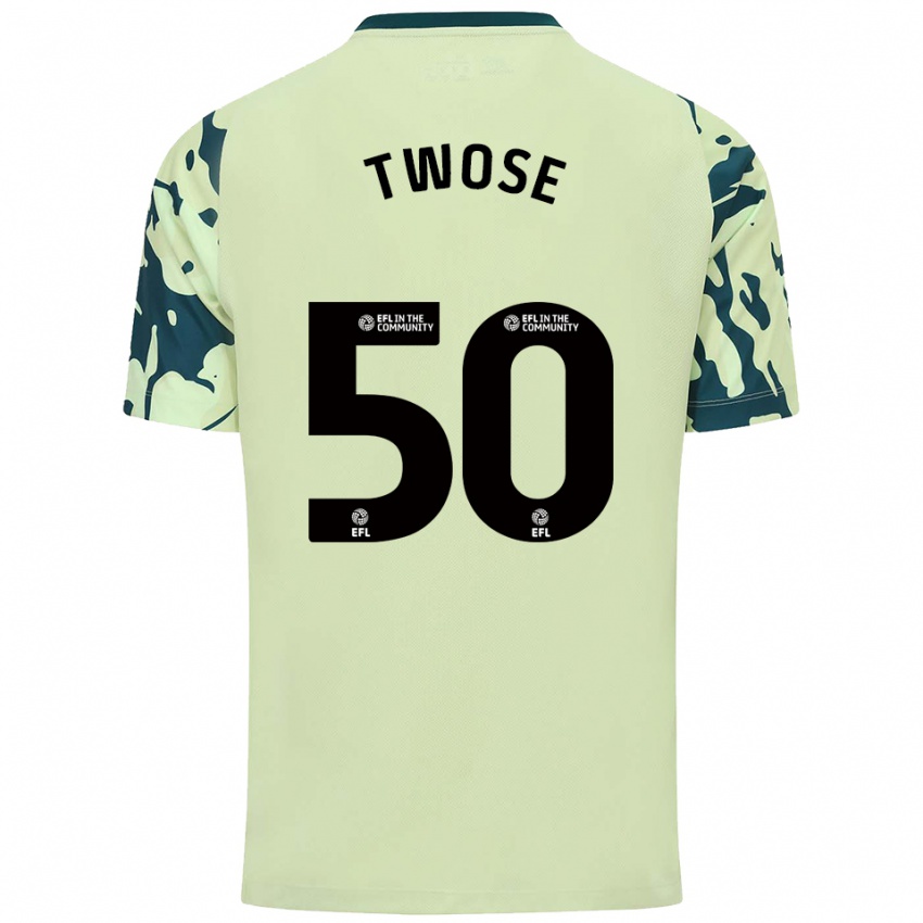 נשים קודי טווז #50 ירוק כהה הרחק ג'רזי 2025/26 חולצה קצרה