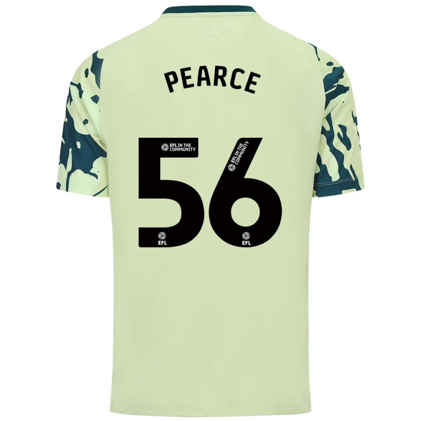 נשים Luke Pearce #56 ירוק כהה הרחק ג'רזי 2025/26 חולצה קצרה