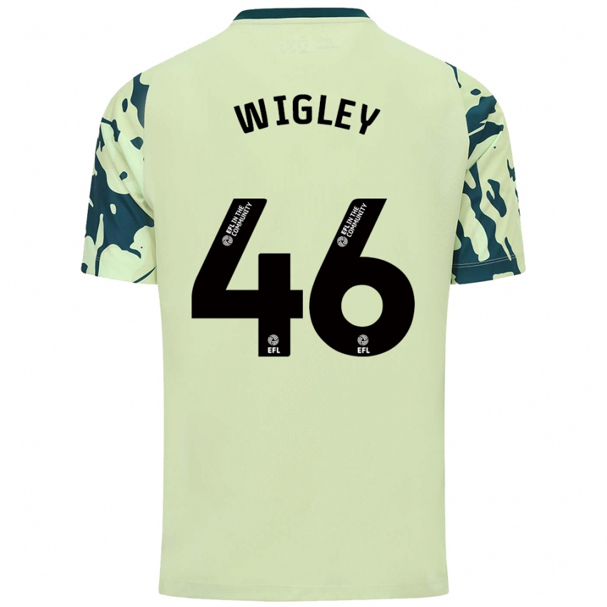 נשים מורגן ויגלי #46 ירוק כהה הרחק ג'רזי 2025/26 חולצה קצרה