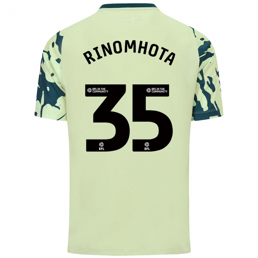 נשים אנדי רינומוטה #35 ירוק כהה הרחק ג'רזי 2025/26 חולצה קצרה