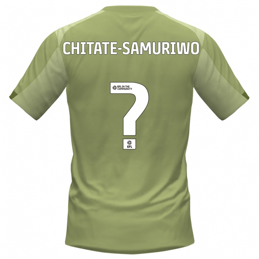 נשים Shona Chitate-Samuriwo #0 מרווה שמפניה הרחק ג'רזי 2025/26 חולצה קצרה