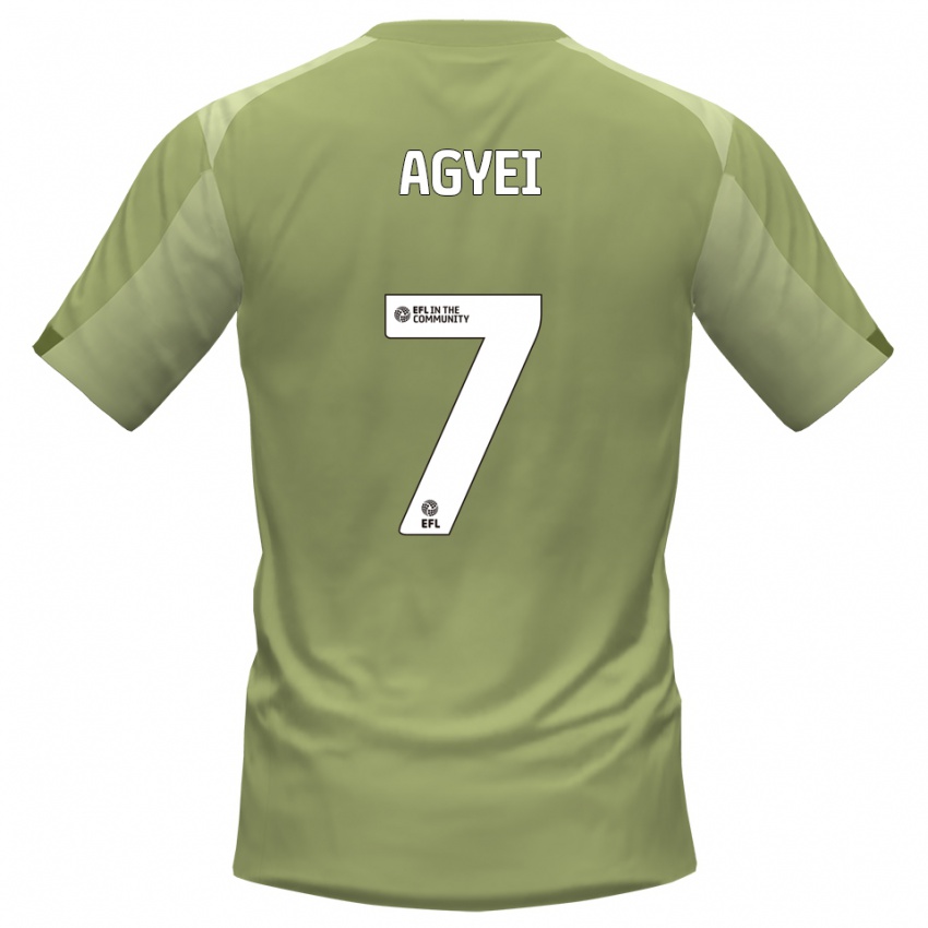 נשים דן אגיי #7 מרווה שמפניה הרחק ג'רזי 2025/26 חולצה קצרה