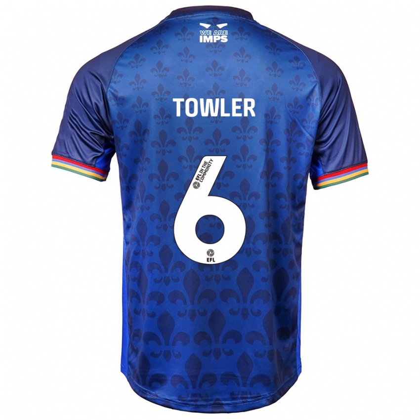 נשים ריילי טאולר #6 כחול נייבי הרחק ג'רזי 2025/26 חולצה קצרה