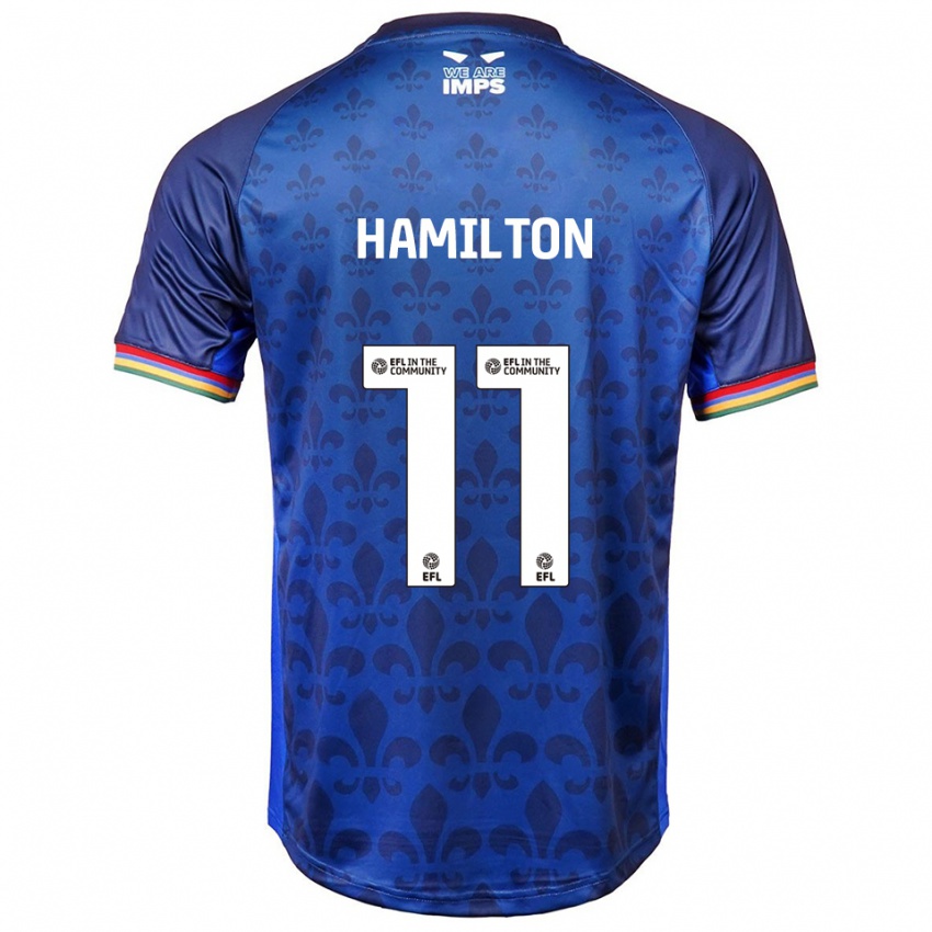 נשים אית'ן המילטון #11 כחול נייבי הרחק ג'רזי 2025/26 חולצה קצרה