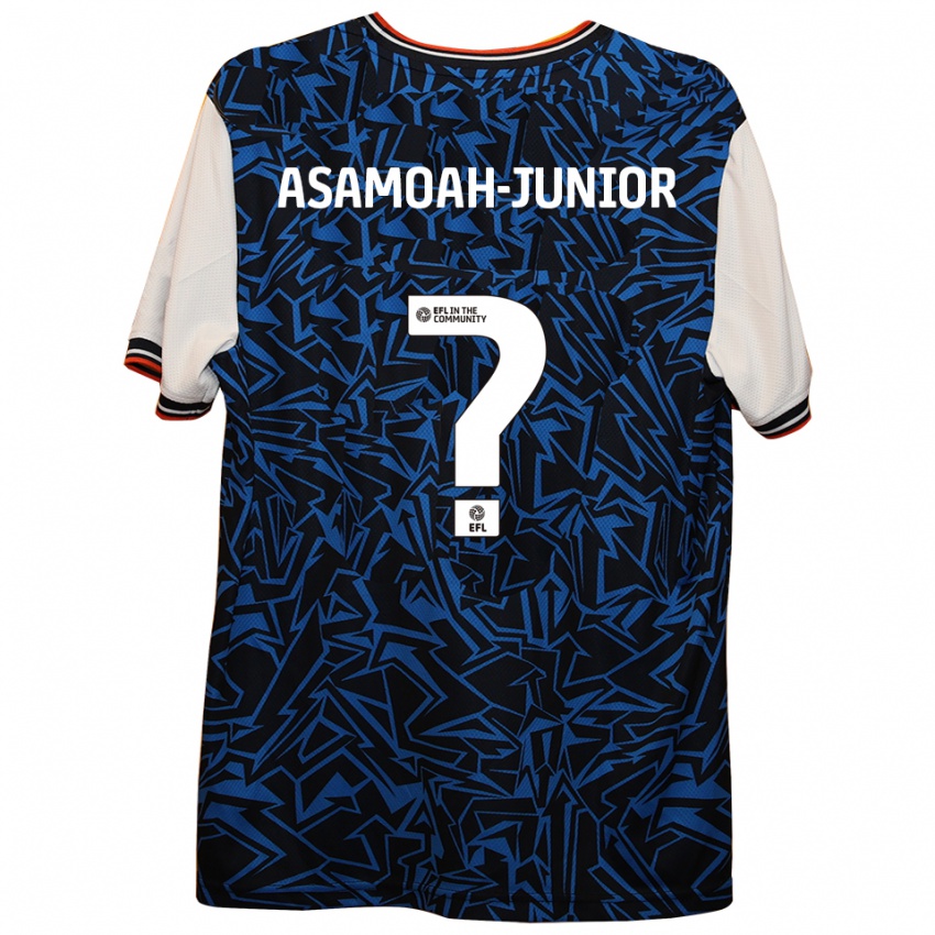 נשים לויד אסמואה-ג׳וניור #0 כחול שחור לבן הרחק ג'רזי 2025/26 חולצה קצרה