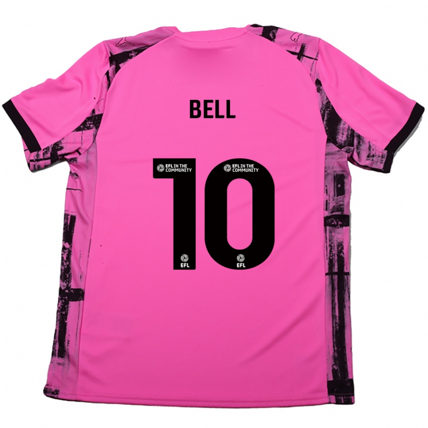 נשים Jade Bell #10 אדום ורד שחור הרחק ג'רזי 2025/26 חולצה קצרה