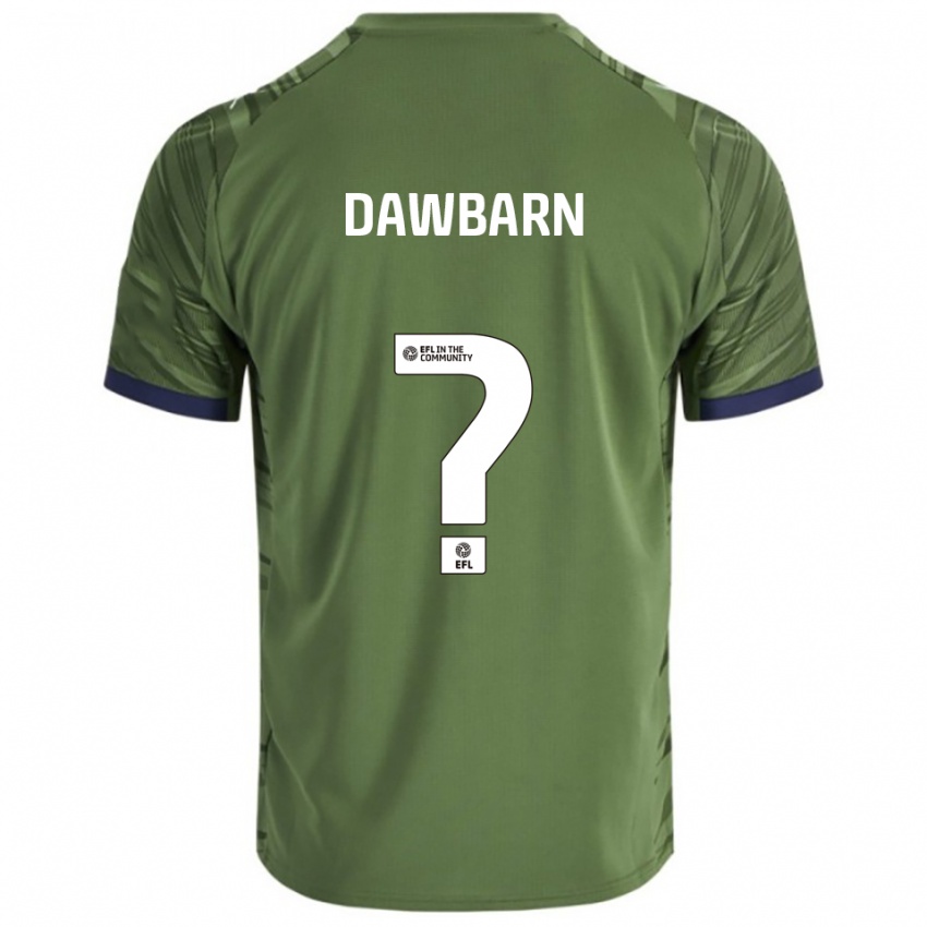 נשים Hannah Dawbarn #0 ירוק לבן הרחק ג'רזי 2025/26 חולצה קצרה