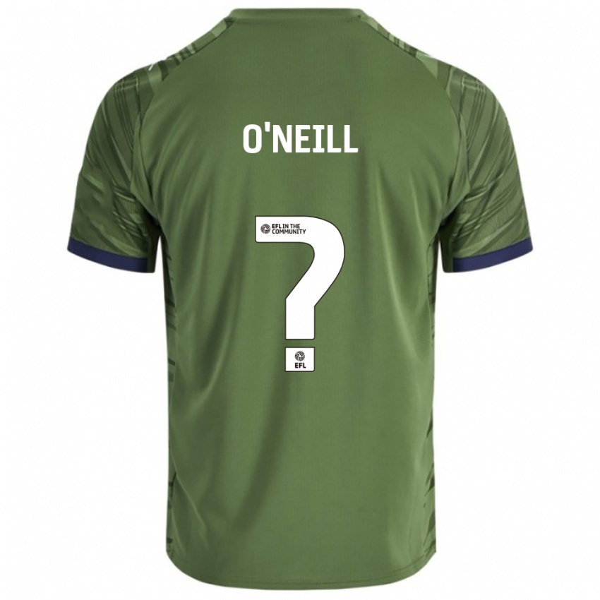 נשים Alex O'neill #0 ירוק לבן הרחק ג'רזי 2025/26 חולצה קצרה