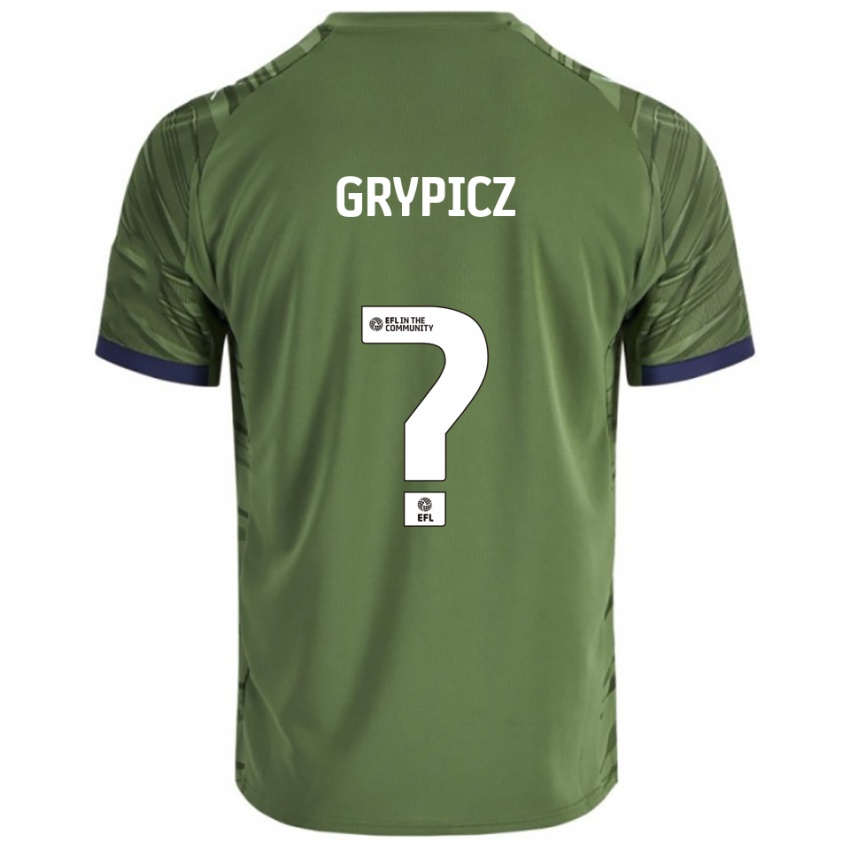 נשים Brandon Grypicz #0 ירוק לבן הרחק ג'רזי 2025/26 חולצה קצרה