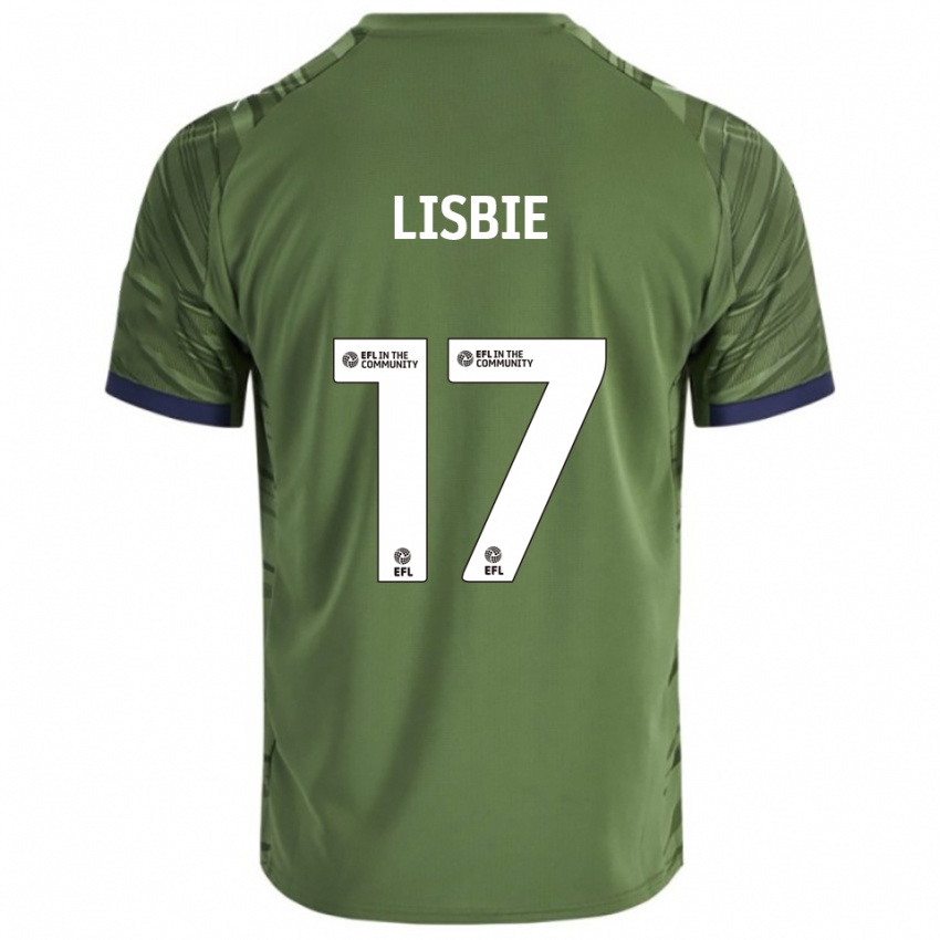 נשים Kyrell Lisbie #17 ירוק לבן הרחק ג'רזי 2025/26 חולצה קצרה