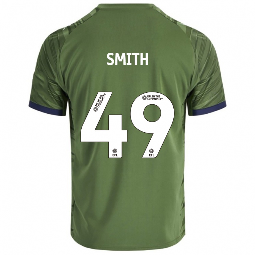 נשים באסטיאן סמית׳ #49 ירוק לבן הרחק ג'רזי 2025/26 חולצה קצרה