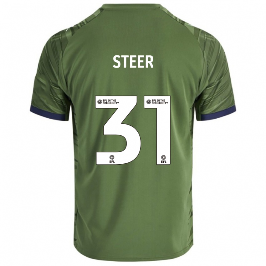 נשים ג'ד סטיר #31 ירוק לבן הרחק ג'רזי 2025/26 חולצה קצרה