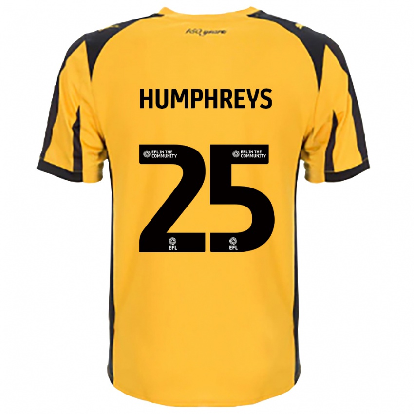 נשים קמרון האמפריז #25 כתום שחור הרחק ג'רזי 2025/26 חולצה קצרה