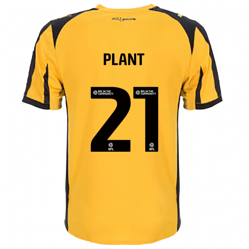 נשים ג'יימס פלאנט #21 כתום שחור הרחק ג'רזי 2025/26 חולצה קצרה