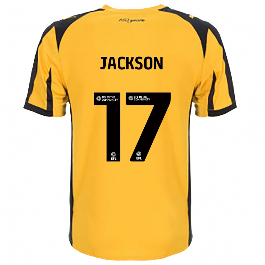 נשים Freya Jackson #17 כתום שחור הרחק ג'רזי 2025/26 חולצה קצרה