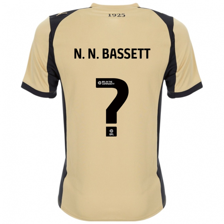 נשים Bassett #0 זהב שחור הרחק ג'רזי 2025/26 חולצה קצרה