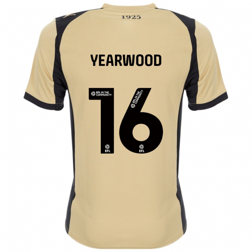 נשים דרו ירווד #16 זהב שחור הרחק ג'רזי 2025/26 חולצה קצרה