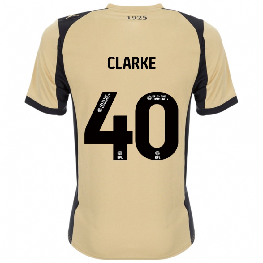 נשים Lewis Clarke #40 זהב שחור הרחק ג'רזי 2025/26 חולצה קצרה