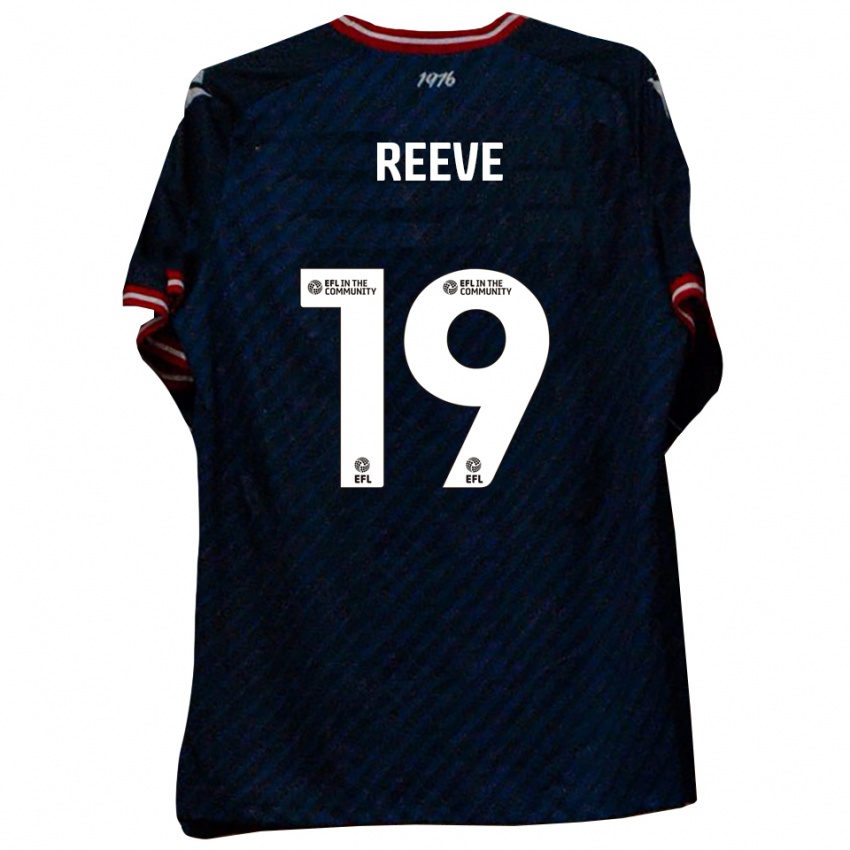 נשים Oliver Reeve #19 כחול נייבי אדום הרחק ג'רזי 2025/26 חולצה קצרה