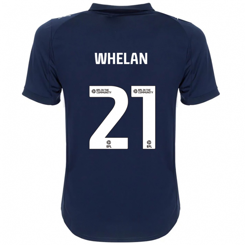 נשים Sophie Whelan #21 כחול נייבי לבן הרחק ג'רזי 2025/26 חולצה קצרה