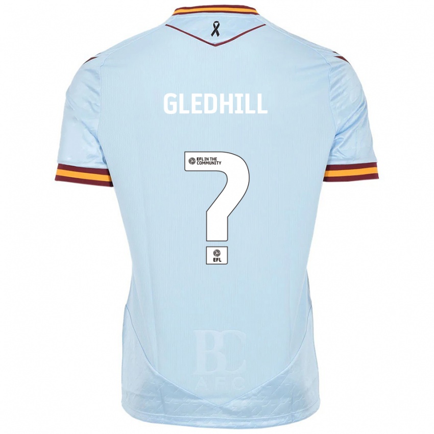 נשים Finley Gledhill #0 תכלת הרחק ג'רזי 2025/26 חולצה קצרה