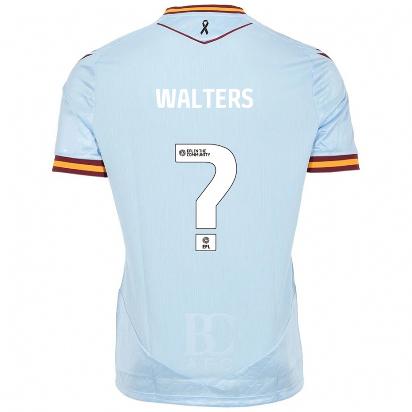 נשים Ellie Walters #0 תכלת הרחק ג'רזי 2025/26 חולצה קצרה