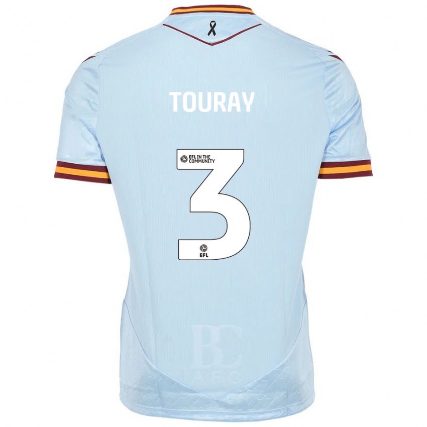 נשים איבו טוראי #3 תכלת הרחק ג'רזי 2025/26 חולצה קצרה