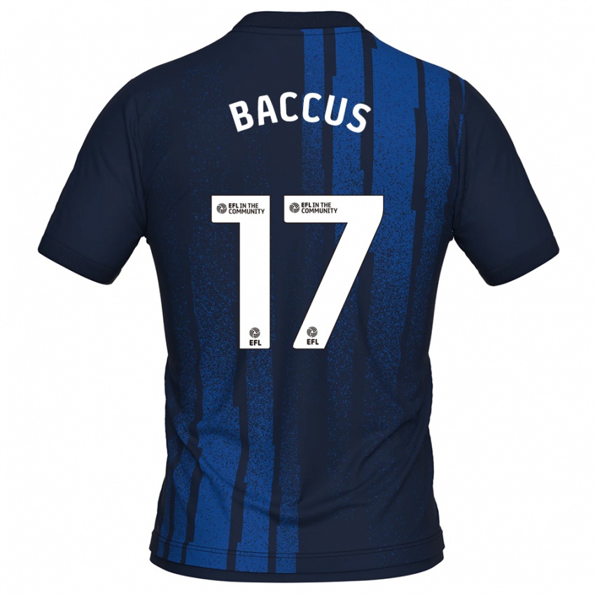 נשים קיאנו בקוס #17 כחול נייבי לבן הרחק ג'רזי 2025/26 חולצה קצרה