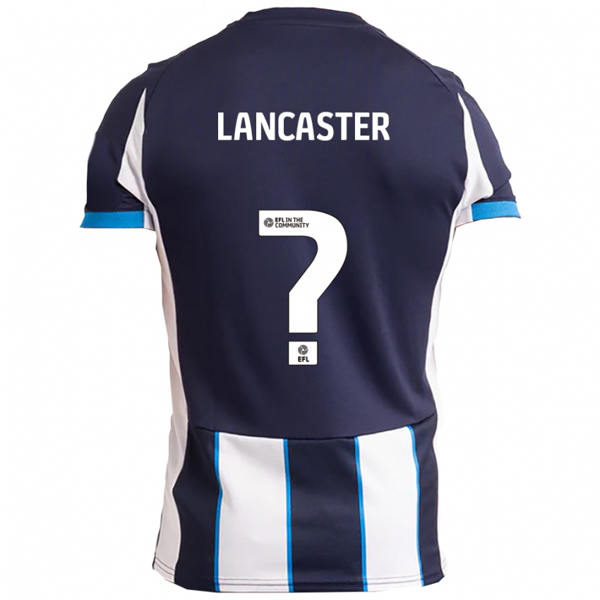 נשים Gemma Lancaster #0 לבן כחול נייבי הרחק ג'רזי 2025/26 חולצה קצרה