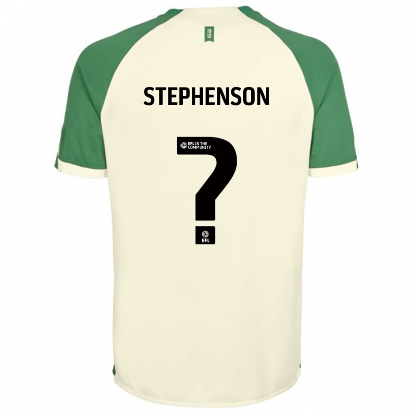 נשים Rebecca Stephenson #0 לבן שמנת ירוק הרחק ג'רזי 2025/26 חולצה קצרה